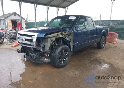 2014 Ford F-150 Xlt from USA, damaged, VIN 1FTFX1CT6EFC19227